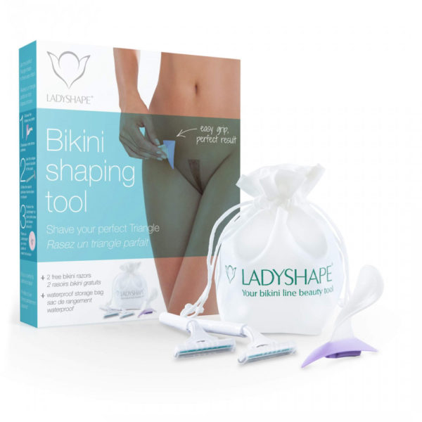 LadyShape Bikini Shaping Tool - pro dokonalý střih na intimních místech (trojúhelník)