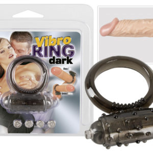 YOU2TOYS Vibro Ring Dark - vibrační kroužek na penis