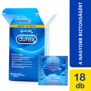 Durex Extra Safe - bezpečné kondomy (18ks)