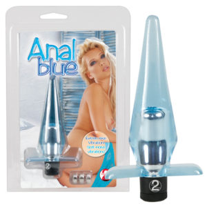 You2Toys Anal Blue - vibračný análny kolík