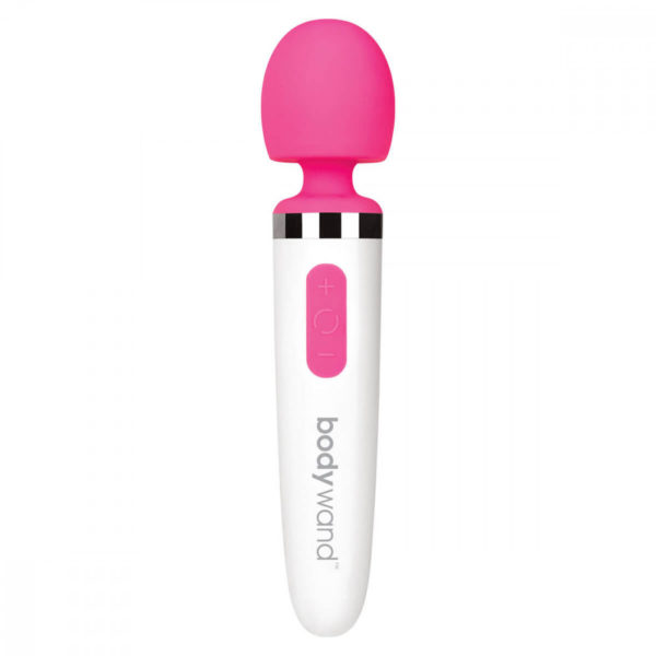 Bodywand Aqua Mini - mini vodotěsný masážní vibrátor (pink-bílý)