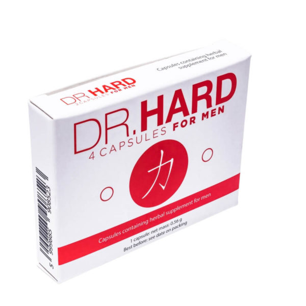 Dr. Hard - kapsle pro muže (4 ks)