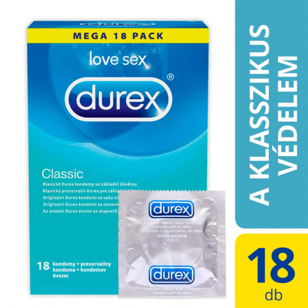 Durex Classic - kondomy (18ks)