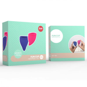 FUN FACTORY - FUN CUP EXPLORE KIT MENSTRUAL CUP PINK & ULTRAMARINE