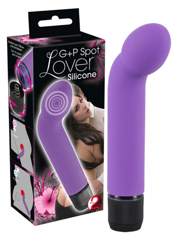 You2Toys Lover G&P Spot - vibrátor na bod G a P (15 cm)