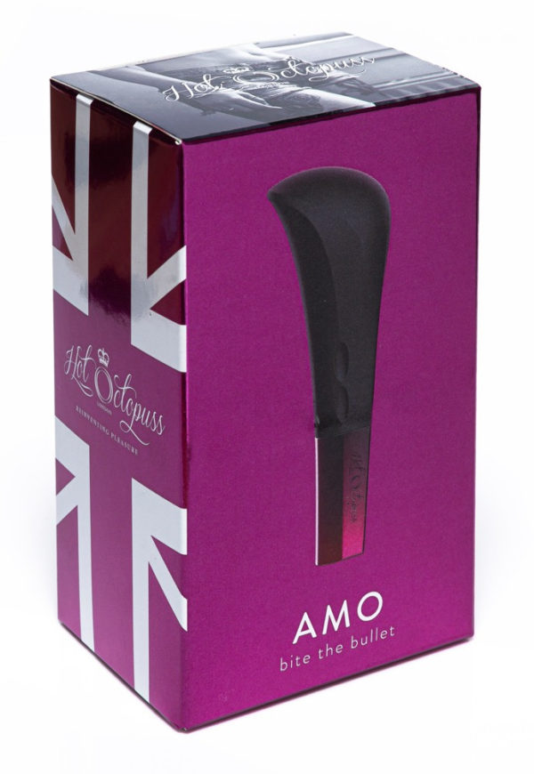 HOT Octopuss Amo - cordless clit vibrator (black)