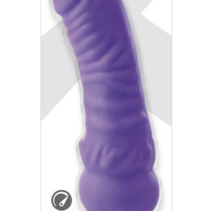 Classix Mr. Right - beginner penis silicone vibrator (purple)