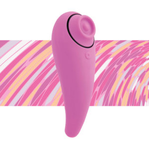 FEELZTOYS - FEMMEGASM TAPPING & TICKLING VIBRATOR PINK