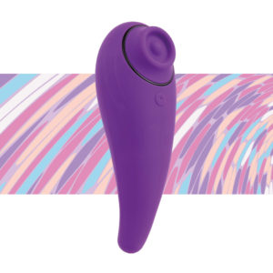 FEELZTOYS - FEMMEGASM TAPPING & TICKLING VIBRATOR PURPLE