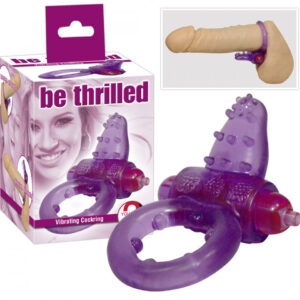 You2Toys Be thrilled Cock Ring - vibrační kroužek na penis - fialový