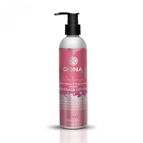 DONA Massage Lotion Blushing Bery - masážní krém (235ml)