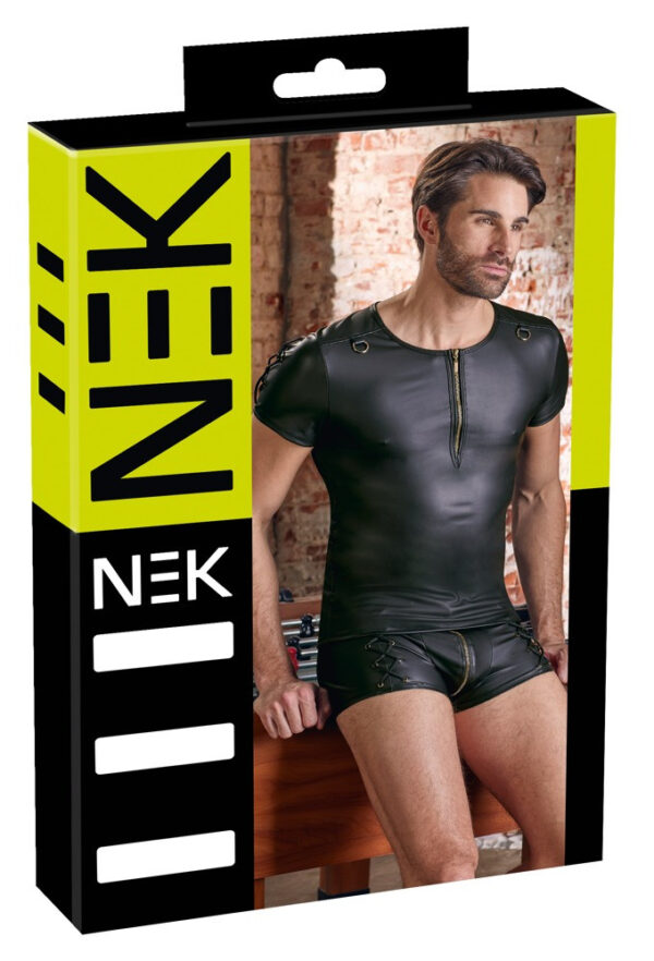 NEK - Matte Short Sleeve Men's Top (Black)