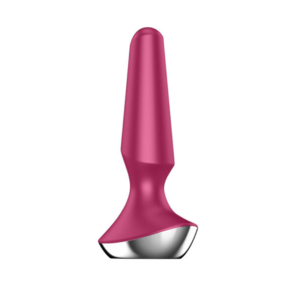 Satisfyer Plug-ilicious 2 - inteligentní anální vibrátor (červený)