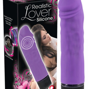 You2Toys Realistic Lover - silikonový vibrátor (fialový)