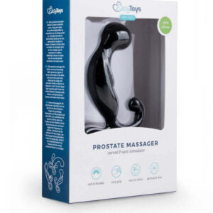 Curved Prostate Massager - Black