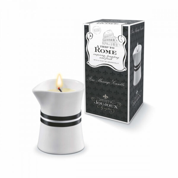 PETITS JOUJOUX - MASSAGE CANDLE ROME 120 GRAM