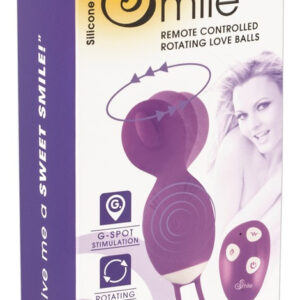 Smiling rotating love ball - cordless