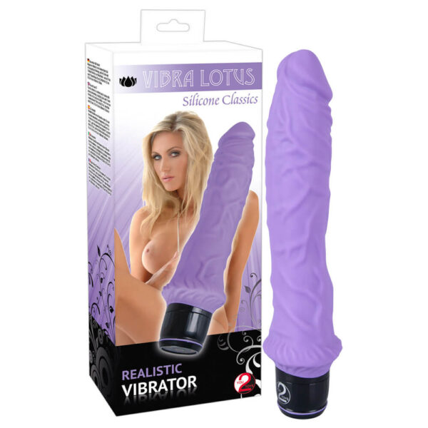 YOU2TOYS Vibra Lotus Realistic - realistický vibrátor (25 cm)