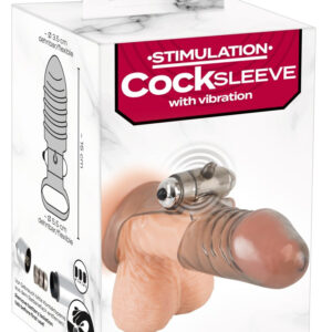 You2Toys Cock Sleeve - vibrační návlek na penis (průhledný)