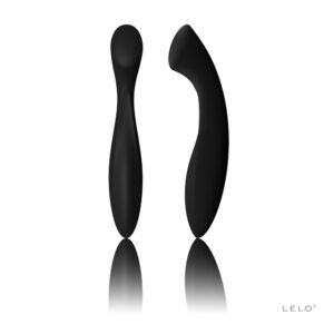 LELO Ella - dildo s dvěma konečky (černé)