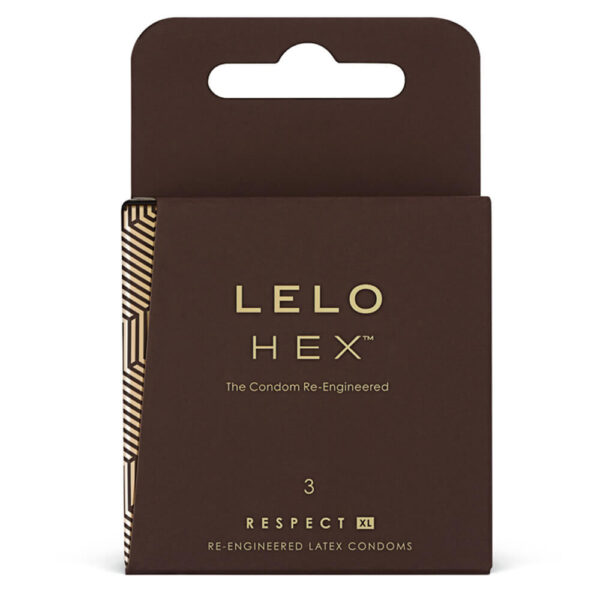 LELO Hex Respect XL - kondomy (3ks)