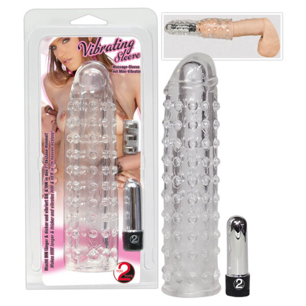 YOU2TOYS Vibrating sleva - vibrační návlek na penis