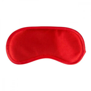 Red Satin Eye Mask