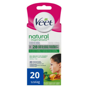 Veet Natural Inspirations - cold resin facial tapes (20pcs)