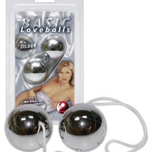 You2Toys Basic Loveballs - venušiny kuličky stříbrné barvy