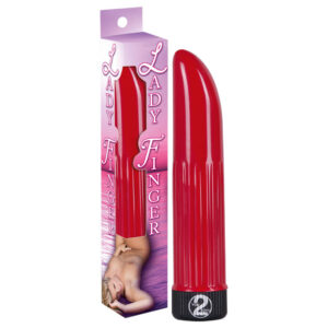 You2Toys Lady Finger - vibrátor červený (13 cm)