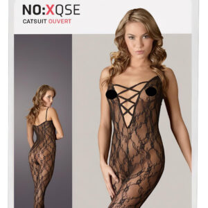 NO:XQSE - Krajkový sexuální overal - L/XL
