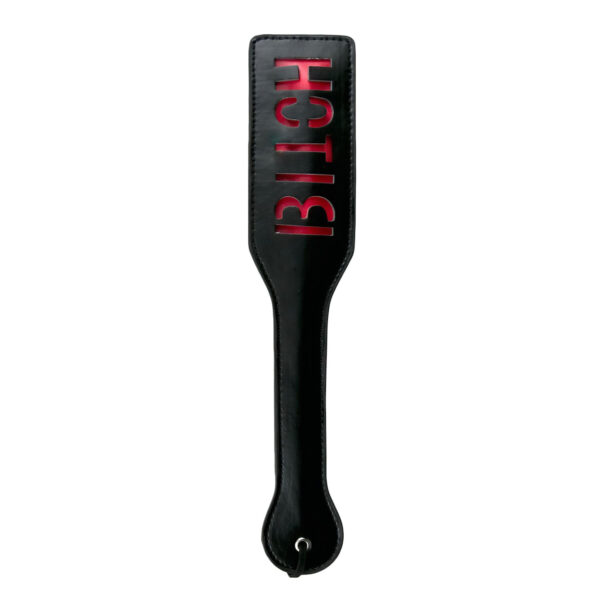 Easytoys Bitch - umělá kožená plácačka (černá)