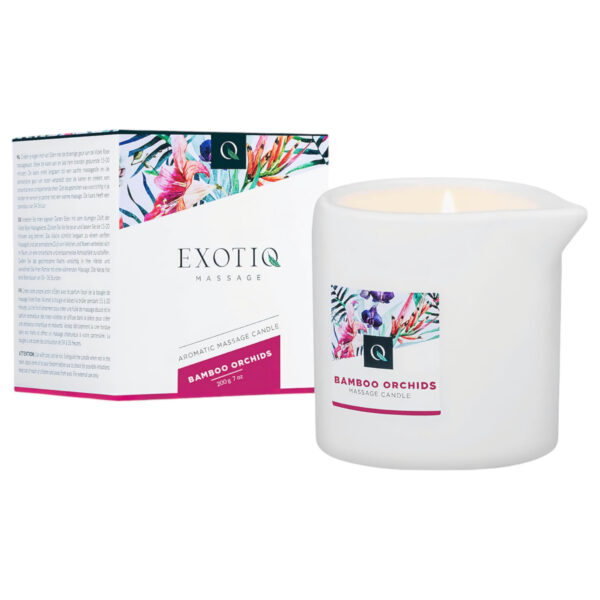 Exotiq Bambusové Orchideje - masážní svíčka (200g)