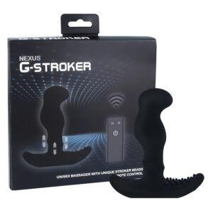 Nexus G-Stroker - dálkově ovládaný prostatický vibrátor (černý)